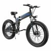 K5F Electric Bike 26*4.0 Inch Fat Tire, 500W Motor 35km/h Max Speed, 48V 10Ah Battery, Disc Brake, 120kg Load - Black & Blue 1 K5F Electric Bike 26*4.0 Inch Fat Tire, 500W Motor 35km/h Max Speed, 48V 10Ah Battery, Disc Brake, 120kg Load - Black & Blue -rockbros-shop K5F Electric Bike 26 4 0 inch Tire Black Blue 518900 0