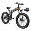 K5F Electric Bike 26*4.0 Inch Fat Tire, 500W Motor 35Km/h Max Speed, 48V 10Ah Battery, Disc Brake, 120kg Load - Black & Orange 2 K5F Electric Bike 26*4.0 Inch Fat Tire, 500W Motor 35Km/h Max Speed, 48V 10Ah Battery, Disc Brake, 120kg Load - Black & Orange -rockbros-shop K5F Electric Bike 26 4 0 inch Tire Black Orange 518899 0