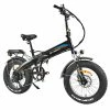KAISDA K2P PRO Folding Electric Moped Bike 20*4.0 Inch Fat Tire Bafang 750W Motor 48V 15Ah Battery 25Km/h Speed Shimano 7 Speed 130KG Max Load - Orange Blue -rockbros-shop KAISDA K2P PRO Folding Electric Bike Orange Blue 519490 1