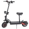KUGOO G-Booster Folding Electric Scooter 10 Inch Tires 2*800W Dual Motors 3 Speed Modes Max 55Km/h Speed 48V 23AH Battery For 85KM Range Max Load 120KG Dual Disc Brakes With Seat - Black 2 KUGOO G-Booster Folding Electric Scooter 10 Inch Tires 2*800W Dual Motors 3 Speed Modes Max 55Km/h Speed 48V 23AH Battery For 85KM Range Max Load 120KG Dual Disc Brakes With Seat - Black -rockbros-shop KUGOO G Booster Electric Scooter 10 Tire 519363 0