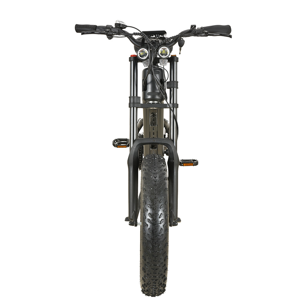 KUGOO T01 Electric Bicycle 48V 500W Motor 13Ah Battery 20*4.0 Inch Fat Tires 38Km/h Max Speed Shimano 7-Speed Gears Hydraulic Brakes 50-65KM Mileage 150KG Load Electric Mountain Bike - Grey KUGOO T01 Electric Bicycle 48V 500W Motor 13Ah Battery 20*4.0 Inch Fat Tires 38Km/h Max Speed Shimano 7-Speed Gears Hydraulic Brakes 50-65KM Mileage 150KG Load Electric Mountain Bike - Grey -rockbros-shop KUGOO T01 Electric Bicycle 48V 500W Motor 13Ah Battery Grey 517459 5