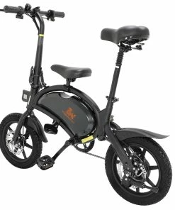 KugooKirin V1 (KIRIN B2) Folding Moped Electric Bike With Pedals 400W Brushless Motor Max Speed 45km/h 7.5AH Lithium Battery Disc Brake 14 Inch Pneumatic Tires Smart App Control Child Saddle - Black 11 KugooKirin V1 (KIRIN B2) Folding Moped Electric Bike With Pedals 400W Brushless Motor Max Speed 45km/h 7.5AH Lithium Battery Disc Brake 14 Inch Pneumatic Tires Smart App Control Child Saddle - Black -rockbros-shop KUGOO V1 Folding Moped Electric Bike 12 Inch Black 466017 3 1