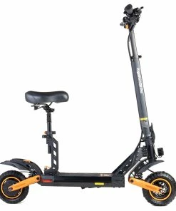 KugooKirin G2 PRO Adventurers Dream Folding Electric Scooter 9 Inch Pneumatic Tire 600W Brushless Motor 48V 15AH Battery Max Speed 45km/h Max Range 50km HD LCD Display Dual Disc Brake Led Light - Black -rockbros-shop KUGOOKIRIN G2 PRO Adventurers Dream Electric Scooter 501357 2