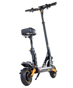 KugooKirin G2 PRO Adventurers Dream Folding Electric Scooter 9 Inch Pneumatic Tire 600W Brushless Motor 48V 15AH Battery Max Speed 45km/h Max Range 50km HD LCD Display Dual Disc Brake Led Light - Black -rockbros-shop KUGOOKIRIN G2 PRO Adventurers Dream Electric Scooter 501357 4