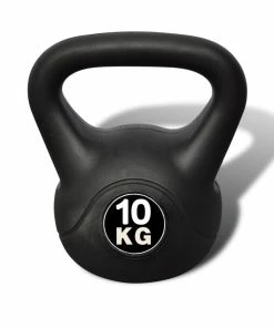 Kettlebell 10 Kg Concrete With Plastic Coated
