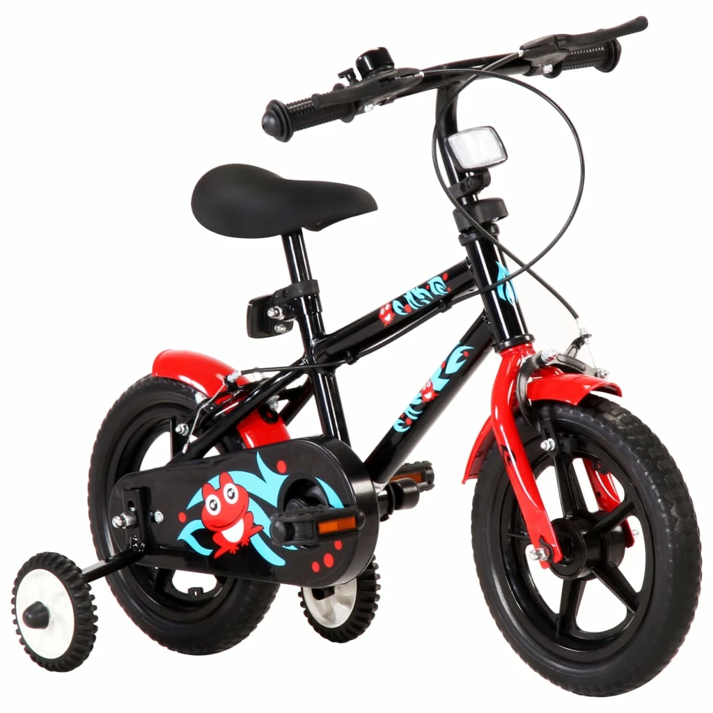 Kids Bike 12 Inch Black And Red 4 Kids Bike 12 Inch Black And Red - Image 2