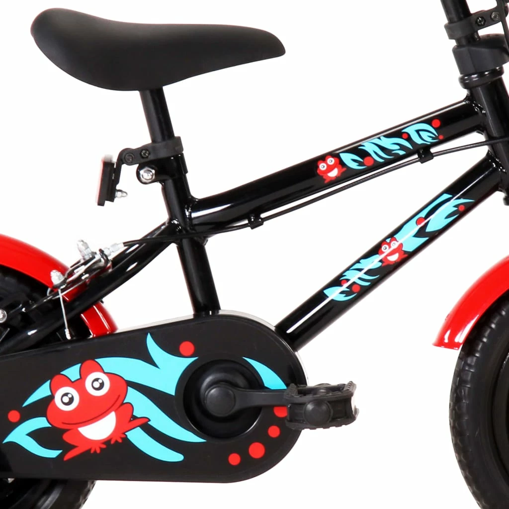 Kids Bike 12 Inch Black And Red 8 Kids Bike 12 Inch Black And Red - Image 6