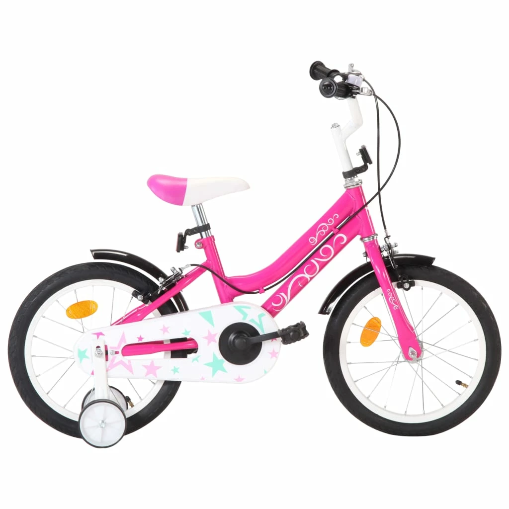 Kids Bike 16 Inch Black And Pink 3 Kids Bike 16 Inch Black And Pink