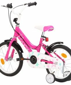 Kids Bike 16 Inch Black And Pink 10 Kids Bike 16 Inch Black And Pink -rockbros-shop Kids Bike 16 inch Black and Pink 427196 2
