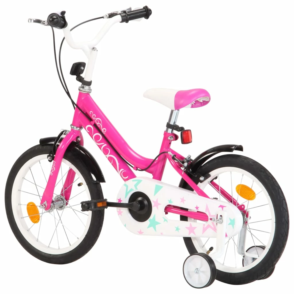 Kids Bike 16 Inch Black And Pink 5 Kids Bike 16 Inch Black And Pink - Image 3