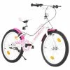 Kids Bike 20 Inch Pink And White -rockbros-shop Kids Bike 20 inch Pink and White 487906 0
