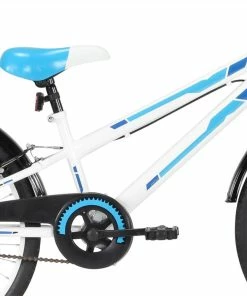 Kids Bike 24 Inch Blue And White -rockbros-shop Kids Bike 24 inch Blue and White 488366 4