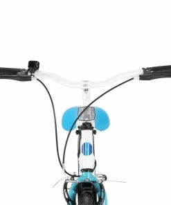 Kids Bike 24 Inch Blue And White -rockbros-shop Kids Bike 24 inch Blue and White 488366 5