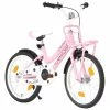Kids Bike With Front Carrier 18 Inch Pink And Black 1 Kids Bike With Front Carrier 18 Inch Pink And Black -rockbros-shop Kids Bike with Front Carrier 18 inch Pink and Black 486348 0