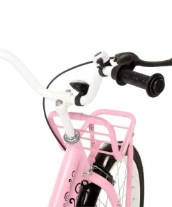 Kids Bike With Front Carrier 18 Inch Pink And Black -rockbros-shop Kids Bike with Front Carrier 18 inch Pink and Black 486348 4