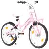 Kids Bike With Front Carrier 20 Inch Pink And Black 2 Kids Bike With Front Carrier 20 Inch Pink And Black -rockbros-shop Kids Bike with Front Carrier 20 inch Pink and Black 488367 0