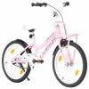 Kids Bike With Front Carrier 20 Inch Pink And Black 1 Kids Bike With Front Carrier 20 Inch Pink And Black -rockbros-shop Kids Bike with Front Carrier 20 inch Pink and Black 488367 0