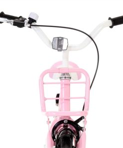 Kids Bike With Front Carrier 20 Inch Pink And Black -rockbros-shop Kids Bike with Front Carrier 20 inch Pink and Black 488367 3