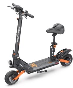 KugooKirin KuKirin G2 PRO Adventurers Dream Folding Electric Scooter 9 Inch Pneumatic Tire 600W Brushless Motor 48V 15AH Battery Max Speed 45km/h Max Range 55KM HD LCD Display Dual Disc Brake Led Light With Seat - Black -rockbros-shop KuKirin G2 Pro Electric Scooter 600W Motor 48V 15Ah Battery 517054 2