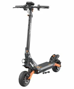 KugooKirin KuKirin G2 PRO Adventurers Dream Folding Electric Scooter 9 Inch Pneumatic Tire 600W Brushless Motor 48V 15AH Battery Max Speed 45km/h Max Range 55KM HD LCD Display Dual Disc Brake Led Light With Seat - Black -rockbros-shop KuKirin G2 Pro Electric Scooter 600W Motor 48V 15Ah Battery 517054 3