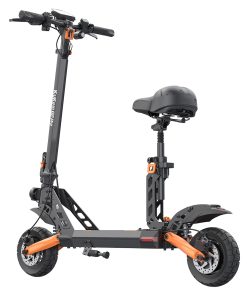 KugooKirin KuKirin G2 PRO Adventurers Dream Folding Electric Scooter 9 Inch Pneumatic Tire 600W Brushless Motor 48V 15AH Battery Max Speed 45km/h Max Range 55KM HD LCD Display Dual Disc Brake Led Light With Seat - Black -rockbros-shop KuKirin G2 Pro Electric Scooter 600W Motor 48V 15Ah Battery 517054 4