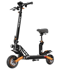 KugooKirin KuKirin G2 PRO Adventurers Dream Folding Electric Scooter 9 Inch Pneumatic Tire 600W Brushless Motor 48V 15AH Battery Max Speed 45km/h Max Range 55KM HD LCD Display Dual Disc Brake Led Light With Seat - Black -rockbros-shop KuKirin G2 Pro Electric Scooter 600W Motor 48V 15Ah Battery 517054 5