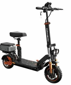 KugooKirin KuKirin M5 Pro Electric Scooter 1000W Motor 52Km/h Max Speed 48V 20Ah Battery With 70KM Range, Dual Disc Brakes, 7 Lights, Multiple Speed Modes 120KG Max Load With Detachable Seat -rockbros-shop KuKirin M5 Pro Electric Scooter 48V 20Ah 1000W With 70km Range 518814 3