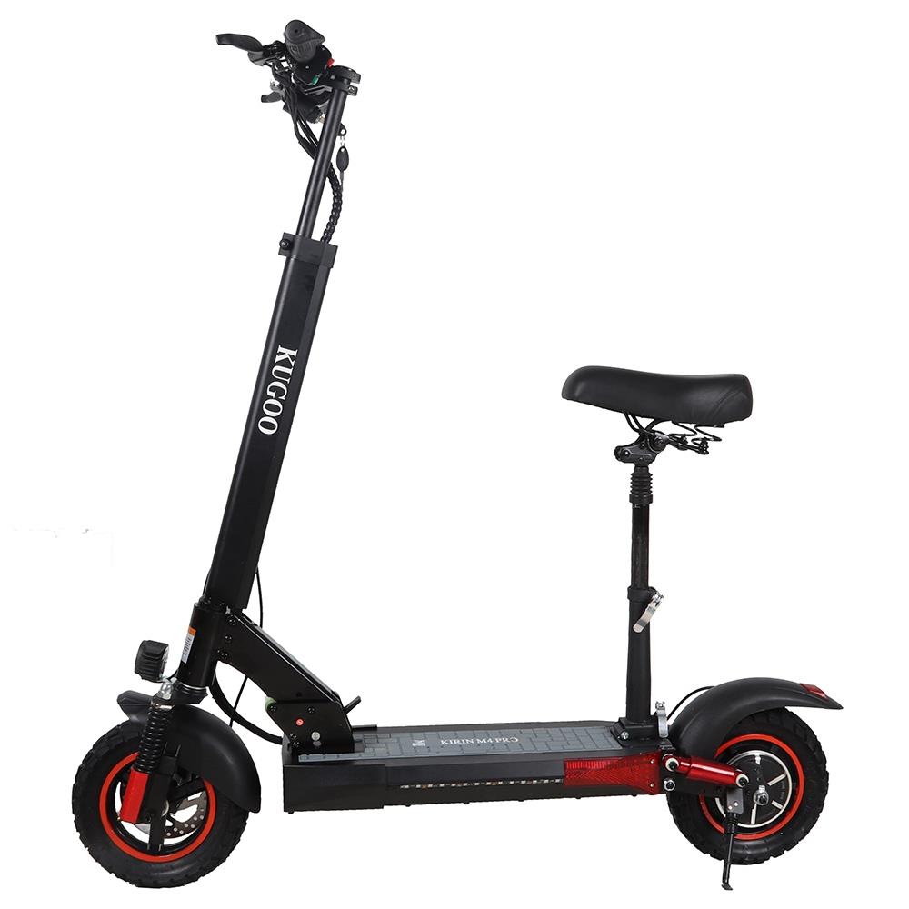 KugooKirin M4 PRO Foldable Electric Scooter Upgraded Version 10 Inch Off-Road Tyre 500W Brushless Motor 48V 18Ah Battery 3 Speed Modes Dual Disc Brake Max Speed 45KM/h LED Display 70KM Long Range with Seat Removable Saddle - Black KugooKirin M4 PRO Foldable Electric Scooter Upgraded Version 10 Inch Off-Road Tyre 500W Brushless Motor 48V 18Ah Battery 3 Speed Modes Dual Disc Brake Max Speed 45KM/h LED Display 70KM Long Range With Seat Removable Saddle - Black -rockbros-shop KugooKirin M4 PRO Foldable Electric Scooter Upgraded Version 48V 18Ah 507618 0
