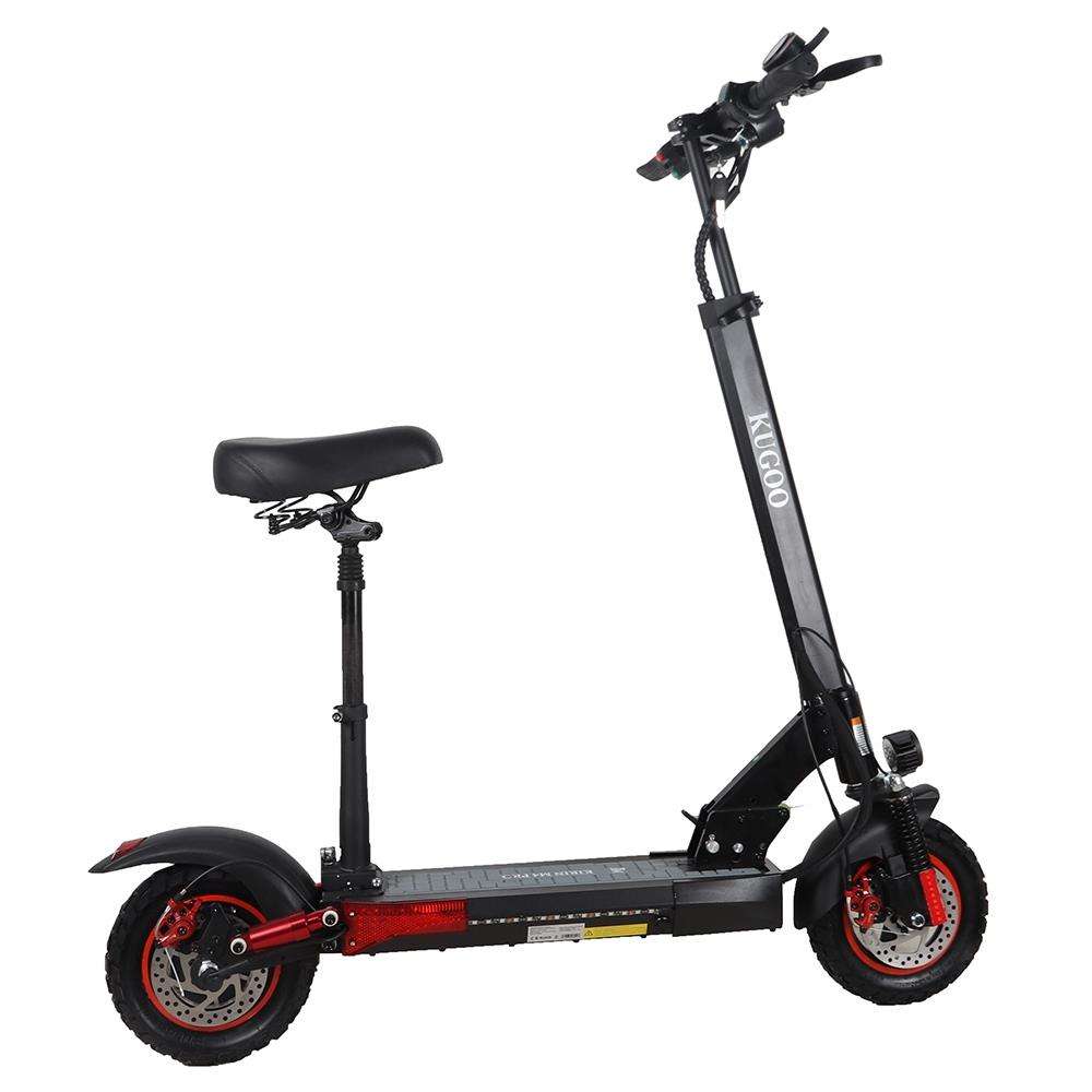 KugooKirin M4 PRO Foldable Electric Scooter Upgraded Version 10 Inch Off-Road Tyre 500W Brushless Motor 48V 18Ah Battery 3 Speed Modes Dual Disc Brake Max Speed 45KM/h LED Display 70KM Long Range with Seat Removable Saddle - Black KugooKirin M4 PRO Foldable Electric Scooter Upgraded Version 10 Inch Off-Road Tyre 500W Brushless Motor 48V 18Ah Battery 3 Speed Modes Dual Disc Brake Max Speed 45KM/h LED Display 70KM Long Range With Seat Removable Saddle - Black -rockbros-shop KugooKirin M4 PRO Foldable Electric Scooter Upgraded Version 48V 18Ah 507618 3