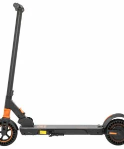 KugooKirin S1 Pro 8 Inch Solid Honeycomb Tire Folding Electric Scooter 350W Motor LED Display Screen 3 Speed Modes Max 30km/h - Black