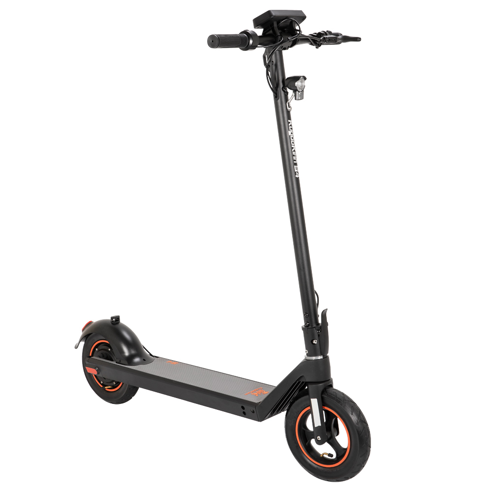 KugooKirin S4 10 inch Pneumatic Tire Folding Electric Scooter Big Touch Dashboard 10Ah Battery 350W Motor 3 Speed Modes Max 35km/h 40KM Max Range EABS+Rear Disc Brake Easily Folded - Black KugooKirin S4 10 Inch Pneumatic Tire Folding Electric Scooter Big Touch Dashboard 10Ah Battery 350W Motor 3 Speed Modes Max 35km/h 40KM Max Range EABS+Rear Disc Brake Easily Folded - Black -rockbros-shop KugooKirin S4 10inches electric scooter Black 472898 2
