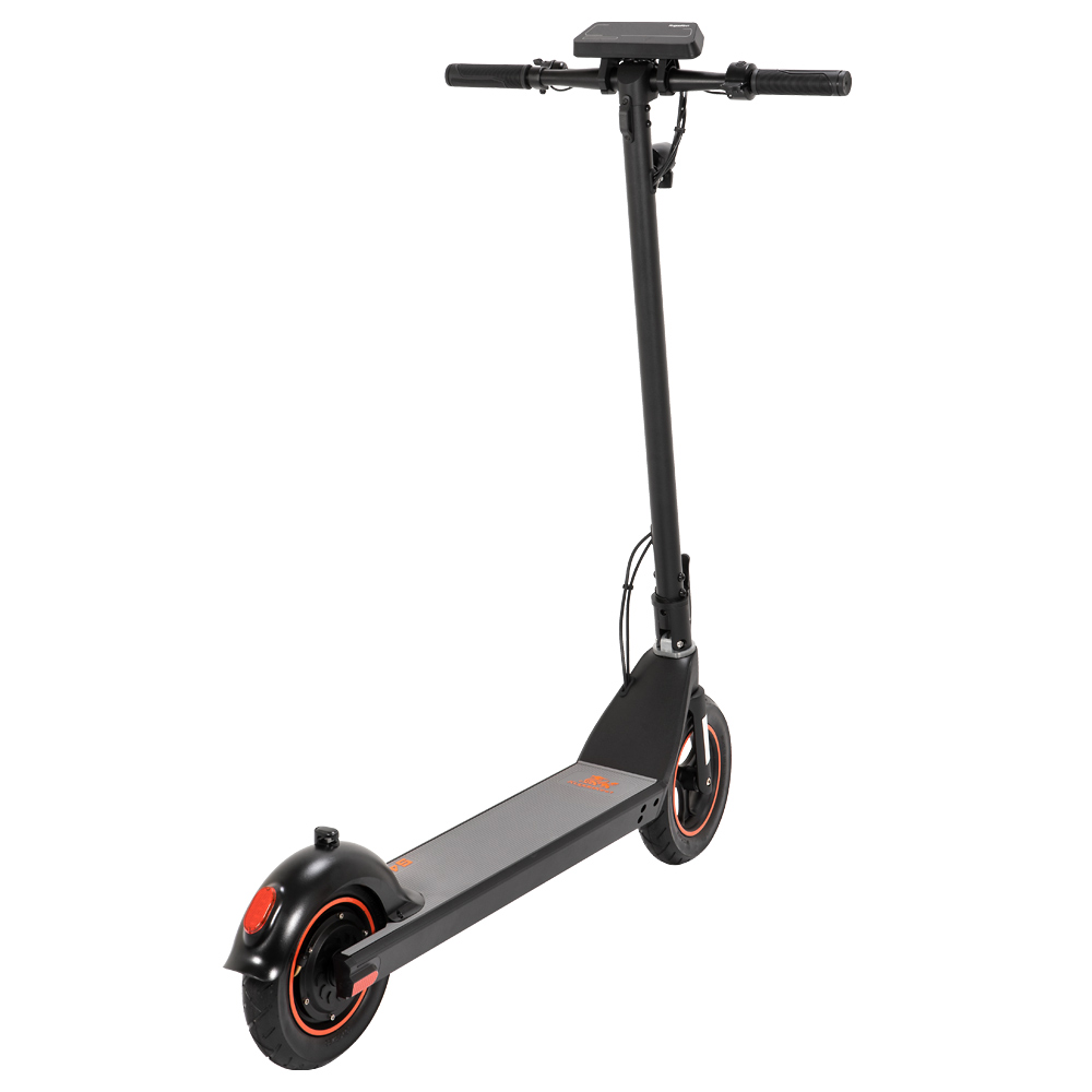 KugooKirin S4 10 inch Pneumatic Tire Folding Electric Scooter Big Touch Dashboard 10Ah Battery 350W Motor 3 Speed Modes Max 35km/h 40KM Max Range EABS+Rear Disc Brake Easily Folded - Black KugooKirin S4 10 Inch Pneumatic Tire Folding Electric Scooter Big Touch Dashboard 10Ah Battery 350W Motor 3 Speed Modes Max 35km/h 40KM Max Range EABS+Rear Disc Brake Easily Folded - Black -rockbros-shop KugooKirin S4 10inches electric scooter Black 472898 3