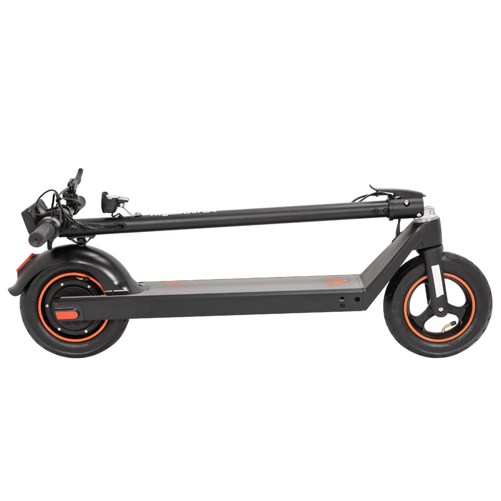 KugooKirin S4 10 inch Pneumatic Tire Folding Electric Scooter Big Touch Dashboard 10Ah Battery 350W Motor 3 Speed Modes Max 35km/h 40KM Max Range EABS+Rear Disc Brake Easily Folded - Black KugooKirin S4 10 Inch Pneumatic Tire Folding Electric Scooter Big Touch Dashboard 10Ah Battery 350W Motor 3 Speed Modes Max 35km/h 40KM Max Range EABS+Rear Disc Brake Easily Folded - Black -rockbros-shop KugooKirin S4 10inches electric scooter Black 472898 4