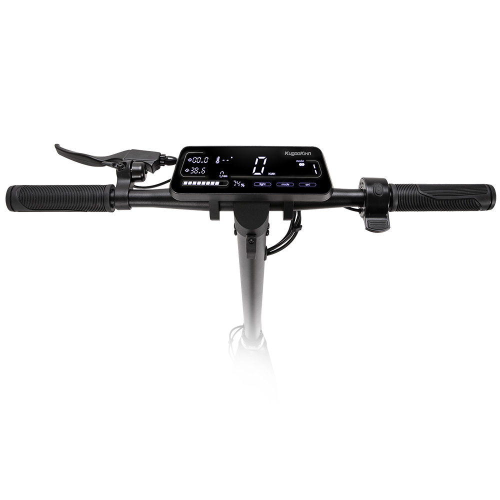 KugooKirin S4 10 inch Pneumatic Tire Folding Electric Scooter Big Touch Dashboard 10Ah Battery 350W Motor 3 Speed Modes Max 35km/h 40KM Max Range EABS+Rear Disc Brake Easily Folded - Black KugooKirin S4 10 Inch Pneumatic Tire Folding Electric Scooter Big Touch Dashboard 10Ah Battery 350W Motor 3 Speed Modes Max 35km/h 40KM Max Range EABS+Rear Disc Brake Easily Folded - Black -rockbros-shop KugooKirin S4 10inches electric scooter Black 472898 5