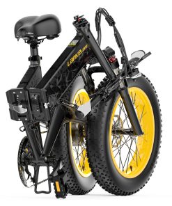 LANKELEISI X3000 Plus Folding Electric Mountain Bike 20*4.0 Inch Fat Tires 1000W Motor 40Km/h Max Speed 48V 17.5Ah Battery 100KM Range 180KG Max Load Shimano 7 Speed Double Shock Absorption - Grey 6 LANKELEISI X3000 Plus Folding Electric Mountain Bike 20*4.0 Inch Fat Tires 1000W Motor 40Km/h Max Speed 48V 17.5Ah Battery 100KM Range 180KG Max Load Shimano 7 Speed Double Shock Absorption - Grey -rockbros-shop LANKELEISI X3000 Plus Folding Electric Mountain Bike Grey 502671 4