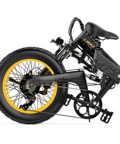 LANKELEISI X3000 Plus Folding Electric Mountain Bike 20*4.0 Inch Fat Tires 1000W Motor 40Km/h Max Speed 48V 17.5Ah Battery 100KM Range 180KG Max Load Shimano 7 Speed Double Shock Absorption - Grey 7 LANKELEISI X3000 Plus Folding Electric Mountain Bike 20*4.0 Inch Fat Tires 1000W Motor 40Km/h Max Speed 48V 17.5Ah Battery 100KM Range 180KG Max Load Shimano 7 Speed Double Shock Absorption - Grey -rockbros-shop LANKELEISI X3000 Plus Folding Electric Mountain Bike Grey 502671 5