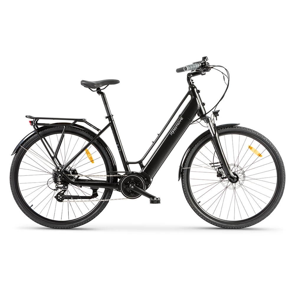 MAGMOVE CEH55M 28 Inch City Electric Bike Bafang Mid-Drive 250W Motor 25Km/h Speed 36V 13Ah LISHEN Detachable Battery 100KM Max Range 150KG Load Double Disc Brakes Shimano 8-Speed Gear Front Shock Absorption - Step Thru 4 MAGMOVE CEH55M 28 Inch City Electric Bike Bafang Mid-Drive 250W Motor 25Km/h Speed 36V 13Ah LISHEN Detachable Battery 100KM Max Range 150KG Load Double Disc Brakes Shimano 8-Speed Gear Front Shock Absorption - Step Thru - Image 2