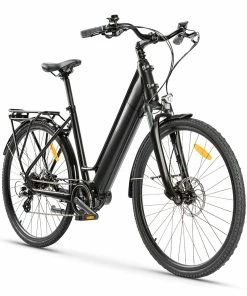 MAGMOVE CEH55M 28 Inch City Electric Bike Bafang Mid-Drive 250W Motor 25Km/h Speed 36V 13Ah LISHEN Detachable Battery 100KM Max Range 150KG Load Double Disc Brakes Shimano 8-Speed Gear Front Shock Absorption - Step Thru 11 MAGMOVE CEH55M 28 Inch City Electric Bike Bafang Mid-Drive 250W Motor 25Km/h Speed 36V 13Ah LISHEN Detachable Battery 100KM Max Range 150KG Load Double Disc Brakes Shimano 8-Speed Gear Front Shock Absorption - Step Thru -rockbros-shop MAGMOVE CEH55M 28 City E bike for Female 517070 2