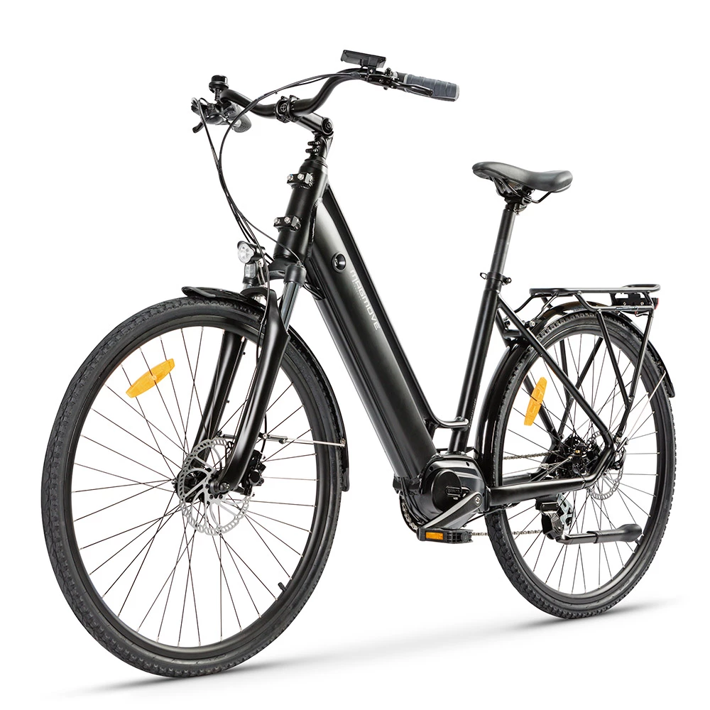 MAGMOVE CEH55M 28 Inch City Electric Bike Bafang Mid-Drive 250W Motor 25Km/h Speed 36V 13Ah LISHEN Detachable Battery 100KM Max Range 150KG Load Double Disc Brakes Shimano 8-Speed Gear Front Shock Absorption - Step Thru 3 MAGMOVE CEH55M 28 Inch City Electric Bike Bafang Mid-Drive 250W Motor 25Km/h Speed 36V 13Ah LISHEN Detachable Battery 100KM Max Range 150KG Load Double Disc Brakes Shimano 8-Speed Gear Front Shock Absorption - Step Thru