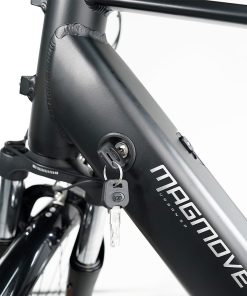 MAGMOVE CEH55M 28 Inch City Electric Bike Bafang Mid-Drive 250W Motor 25Km/h Speed 36V 13Ah LISHEN Detachable Battery 100KM Max Range 150KG Load Double Disc Brakes Shimano 8-Speed Gear Front Shock Absorption - Step Thru -rockbros-shop MAGMOVE CEH55M 28 City E bike for Female 517070 4