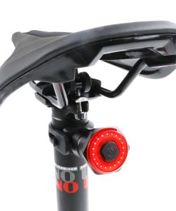 MEROCA WR25 Smart Bike Saddle Tail Light Brake Sensing Bicycle Rear Flashlight With 500mAh Battery 4 Light Modes