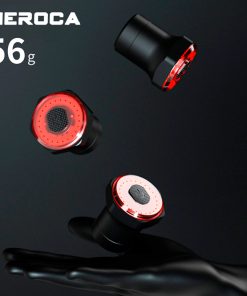 MEROCA WR25 Smart Bike Saddle Tail Light Brake Sensing Bicycle Rear Flashlight With 500mAh Battery 4 Light Modes -rockbros-shop MEROCA WR25 Bike Saddle Smart Brake Sensing Tail Light 498611 3