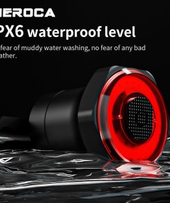 MEROCA WR25 Smart Bike Seatpost Tail Light Brake Sensing Bicycle Rear Flashlight With 500mAh Battery 4 Light Modes -rockbros-shop MEROCA WR25 Bike Seatpost Smart Brake Sensing Tail Light 498612 2