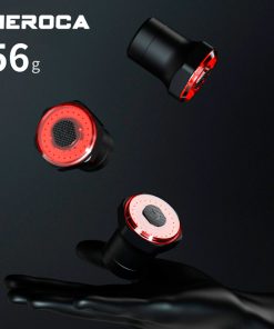 MEROCA WR25 Smart Bike Seatpost Tail Light Brake Sensing Bicycle Rear Flashlight With 500mAh Battery 4 Light Modes -rockbros-shop MEROCA WR25 Bike Seatpost Smart Brake Sensing Tail Light 498612 3