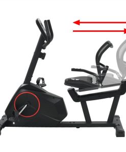 Magnetic Recumbent Exercise Bike With Pulse Measurement -rockbros-shop Magnetic Recumbent Exercise Bike with Pulse Measurement 489386 4