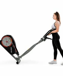 Merax Cross Portable Trainer Elliptical With LCD Display Equipment Stand For Home Exercises 8 Levels - Silver -rockbros-shop Merax Cross Portable Trainer Elliptical with LCD Display 426386 2 2