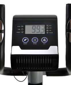 Merax Cross Portable Trainer Elliptical With LCD Display Equipment Stand For Home Exercises 8 Levels - Silver -rockbros-shop Merax Cross Portable Trainer Elliptical with LCD Display 426386 3 2