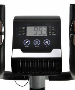 Merax Cross Portable Trainer Elliptical With LCD Display Equipment Stand For Home Exercises 8 Levels - Silver -rockbros-shop Merax Cross Portable Trainer Elliptical with LCD Display 426386 3 2