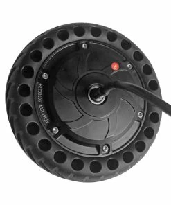 Motor + Honeycomb Font Tire For KUGOO S1 Pro Electric Scooter Compatible KUGOO S1 - Black