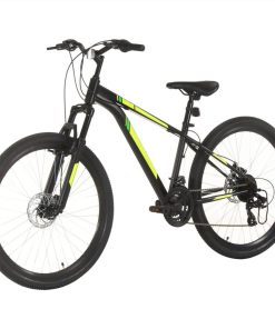 Mountain Bike 21 Speed 27.5 Inch Wheel 38 Cm Black -rockbros-shop Mountain Bike 21 Speed 27 5 inch Wheel 38 cm Black 457687 1